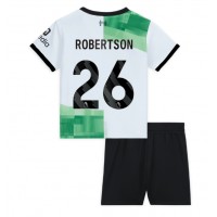 Fotbalové Dres Liverpool Andrew Robertson #26 Dětské Venkovní 2023-24 Krátký Rukáv (+ trenýrky)